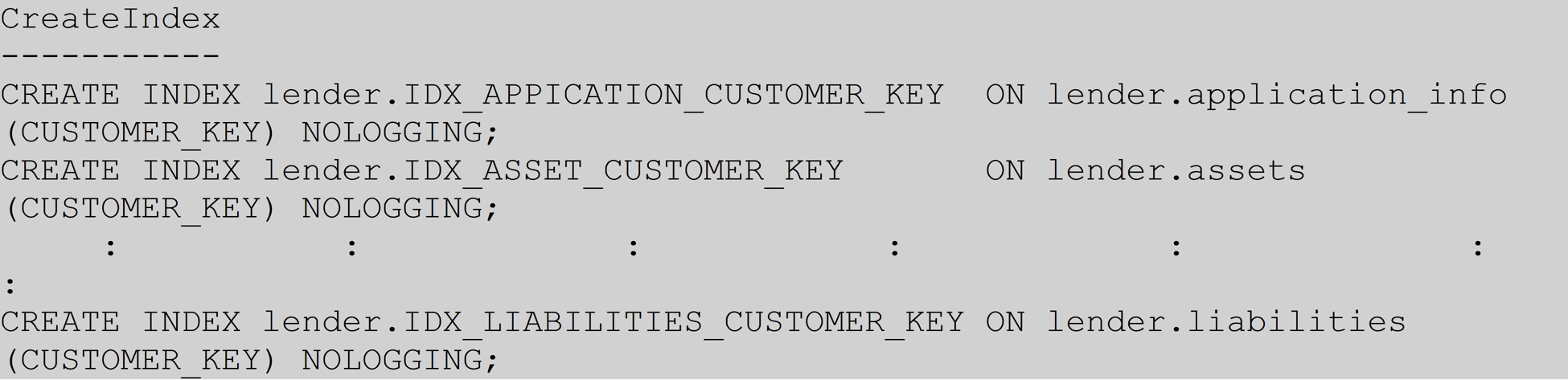 A Practice Scenario for Tuning SQL Statements
